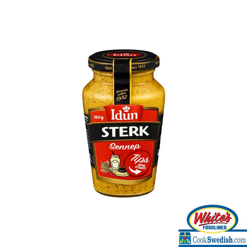 Idun Hot Mustard, 9.52oz