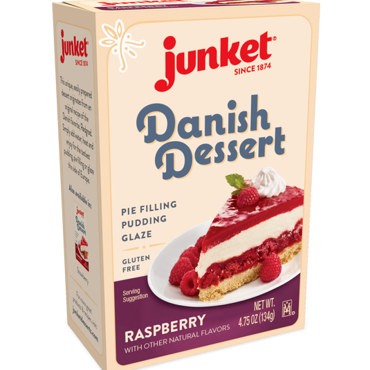 Junket Raspberry Danish Dessert, 4.75oz