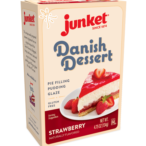 Junket Strawberry Danish Dessert, 4.75oz