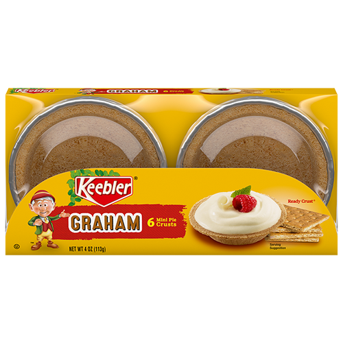 Keebler Mini Graham Cracker Pie Crusts, 4oz