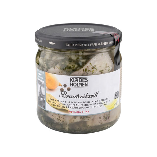 Kladesholmen Brantevikssill Herring Tidbits, 8.8oz