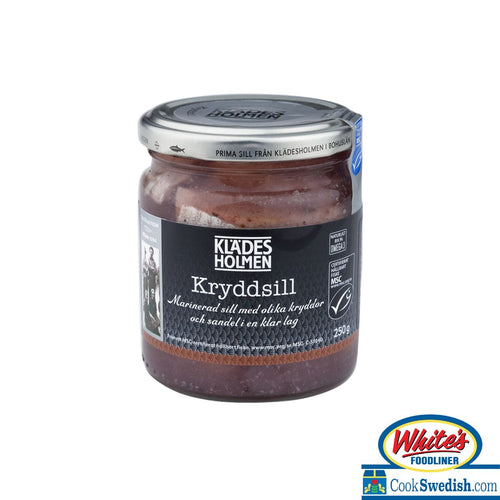 Kladesholmen Herring Tidbits with Kryddsill (Spices), 8.8oz