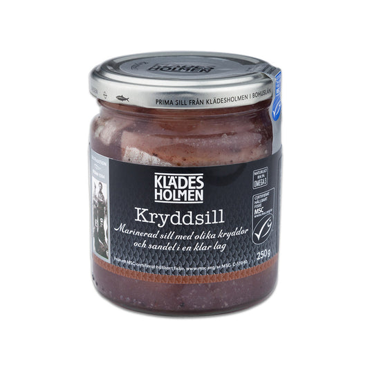 Kladesholmen Herring Tidbits with Kryddsill (Spices), 8.8oz