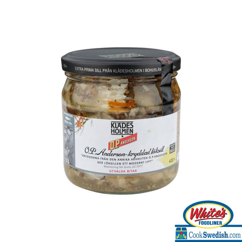 Kladesholmen OP Anderson Herring Tidbits, 8.8oz