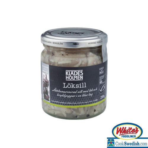 Kladesholmen Herring Tidbits with Loksill (Onion), 8.8oz