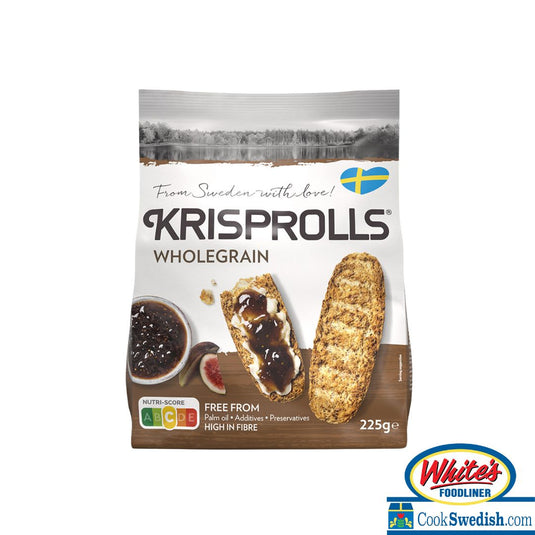 Krisprolls Wholegrain, 7.9oz