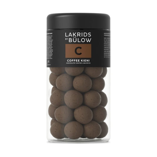 Lakrids by Bulow - Coffee Kieni Chocolate Coated Licorice, 10.41oz