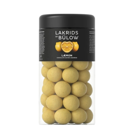 Lakrids by Bulow - Lemon Chocolate Coated Licorice, 10.41oz