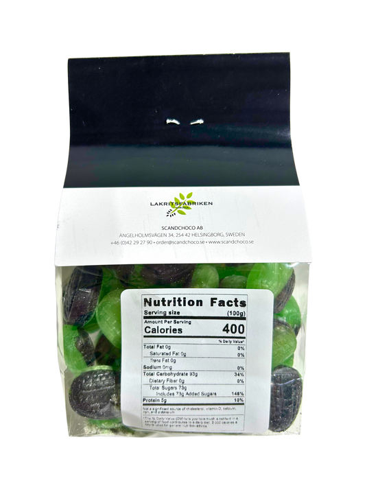 Lakritsfabriken Salty Pear Licorice Candy