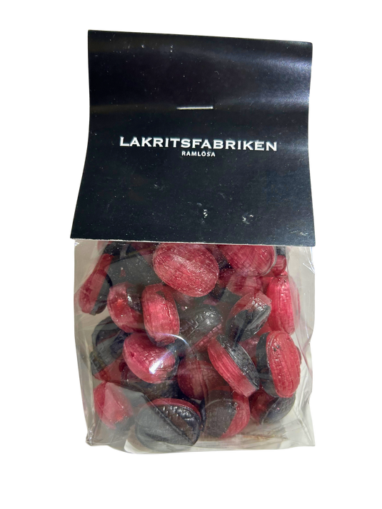 Lakritsfabriken Salty Raspberry Licorice Candy