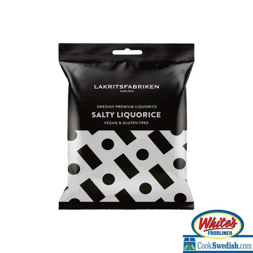 Lakritsfabriken Salty Licorice Bag, 3.53oz
