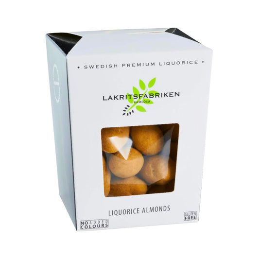 Lakritsfabriken Salty Licorice Almonds, 5.2oz