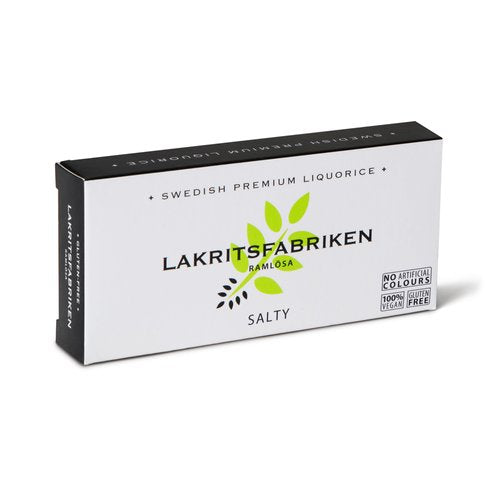 Lakritsfabriken Salty Licorice Small Box, 1.41oz