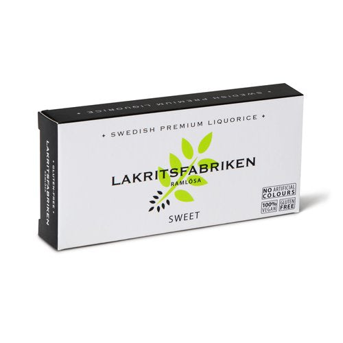 Lakritsfabriken Sweet Licorice Small Box, 1.41oz