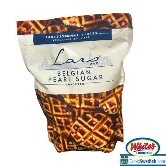 Lars Own Professional Series Belgian Pearl Sugar 2.5lb Resealable Bag