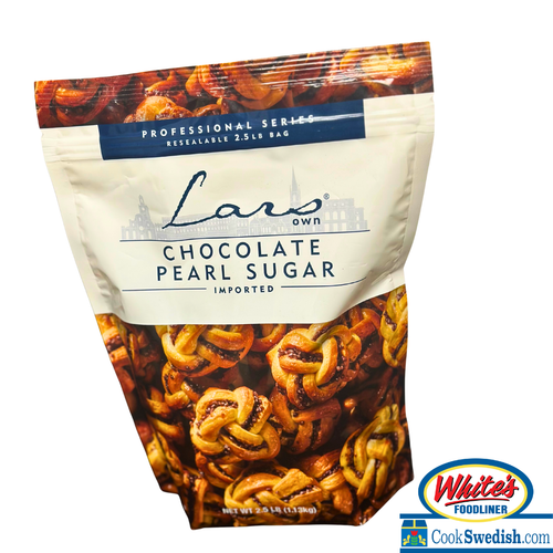 Lars Own Professional Series Chocolate Pearl Sugar 2.5lb Bag