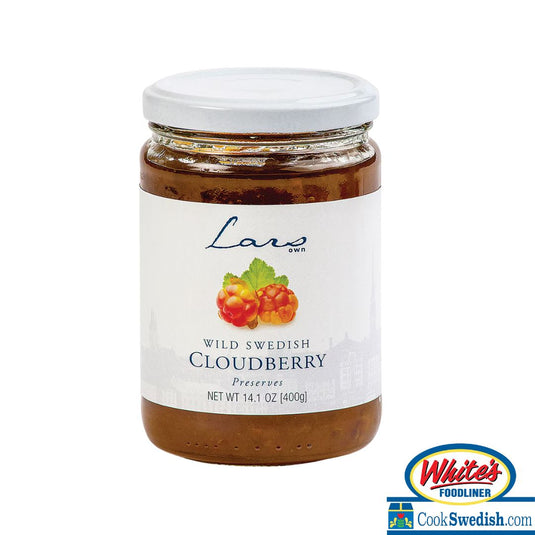 Lars Own Wild Swedish Cloudberry Preserves, 14.1oz