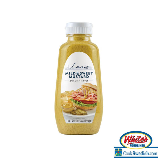 Lars Own Mild & Sweet Brown Mustard, 12oz