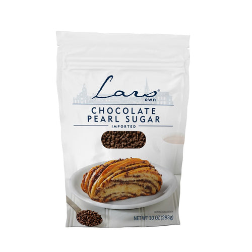 Lars Own Chocolate Pearl Sugar, 10oz