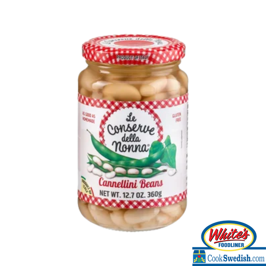 Le Conserve Della Nonna Cannellini Beans – 12.7 oz (360 g)