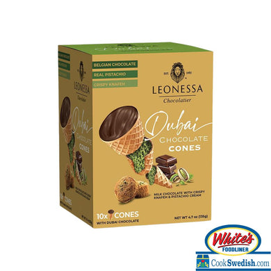 Leonessa Dubai Chocolate Cones, 4.7oz