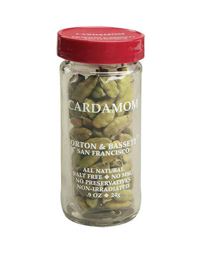 Morton & Bassett Whole Cardamom Pods, .9oz