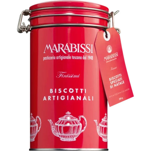 Marabissi Christmas Spiced Cookies (Red Tin)