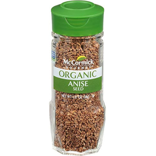 McCormick Gourmet Organic Anise Seed, 1.37oz