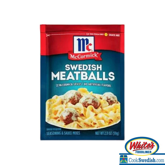 McCormick Swedish Meatballs Seasoning & Sauce Mixes, 2.11oz
