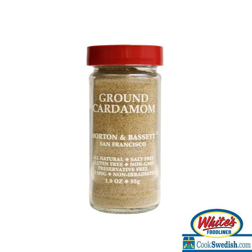 Morton & Bassett Ground Cardamom, 1.9oz