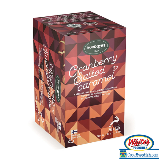 Nordqvist Cranberry Salted Caramel Tea – 20 Tea Bags