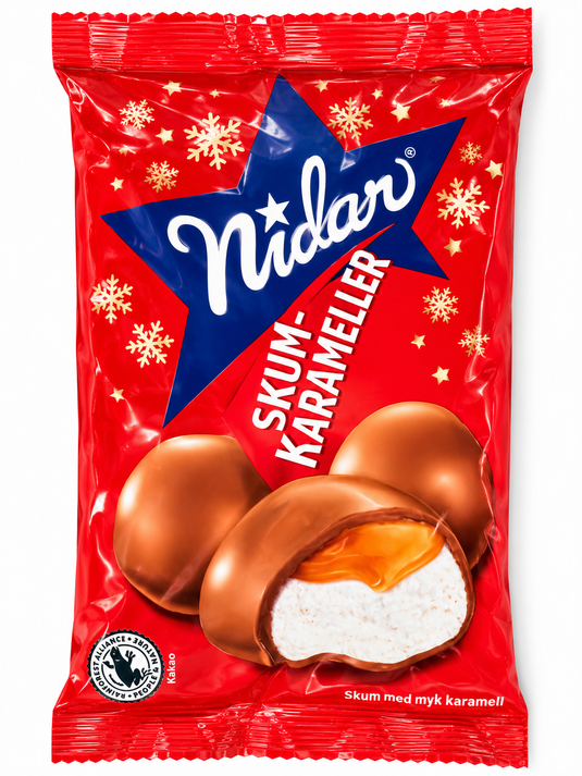 Nidar Skum-Karameller 190g