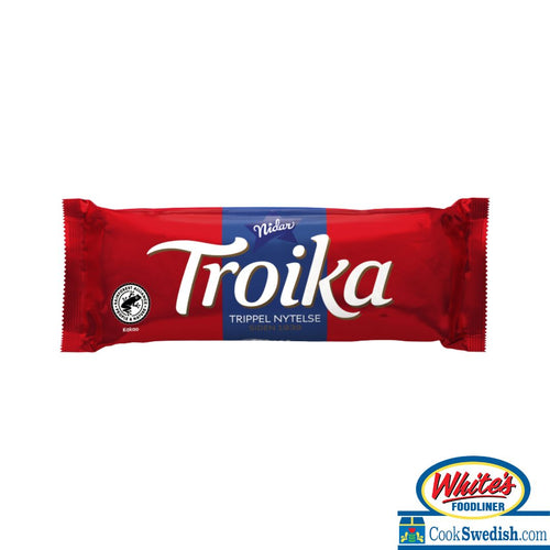 Nidar Troika Chocolate Marzipan, Truffles & Raspberry Bar, 2.29oz