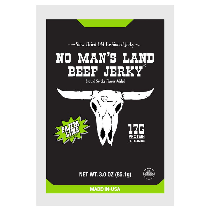 Load image into Gallery viewer, No Man&#39;s Land Beef Jerky - Fajita Lime
