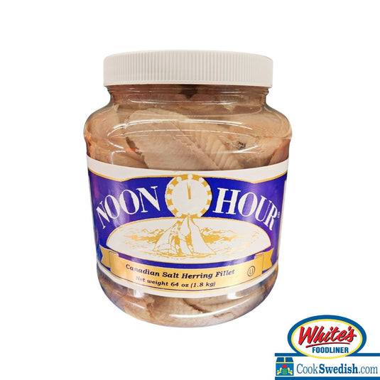 Noon Hour Canadian Salt Herring Fillets, 64oz