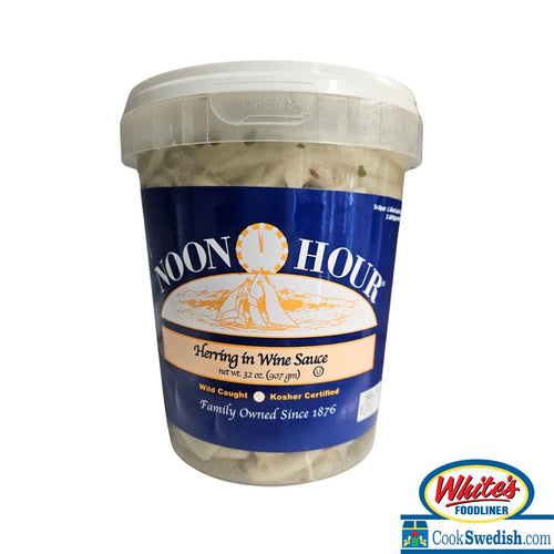 Noon Hour Herring in Wine Sauce, 32oz