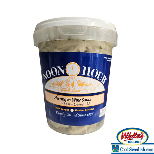 Noon Hour Herring in Wine Sauce, 32oz