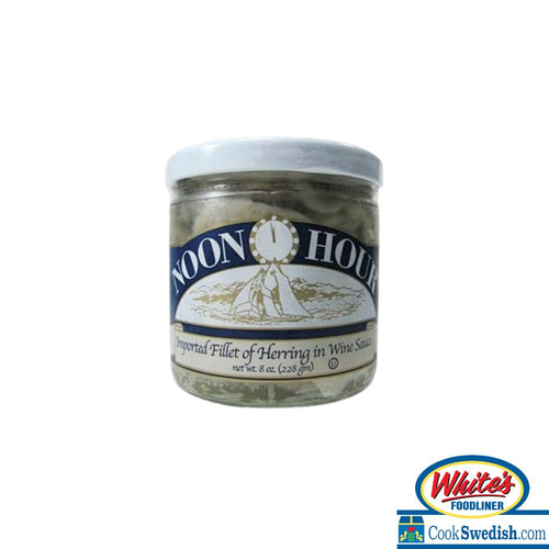 Noon Hour Herring in Wine Sauce, 8oz