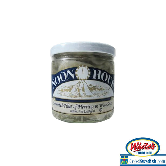 Noon Hour Herring in Wine Sauce, 8oz