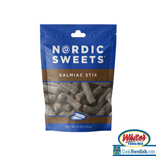 Nordic Sweets Salmiac Stix, 5oz