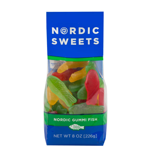 Nordic Sweets Gummi Fish Assortment Bag, 8oz
