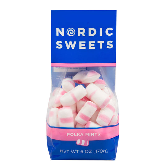 Nordic Sweets Polka Mints Bag, 8oz