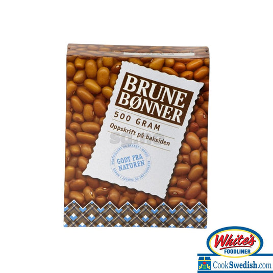 Norwegian Brune Bonner (Brown Beans), 500g