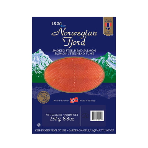 Norwegian Fjord Sliced Smoked Salmon, 8.8oz