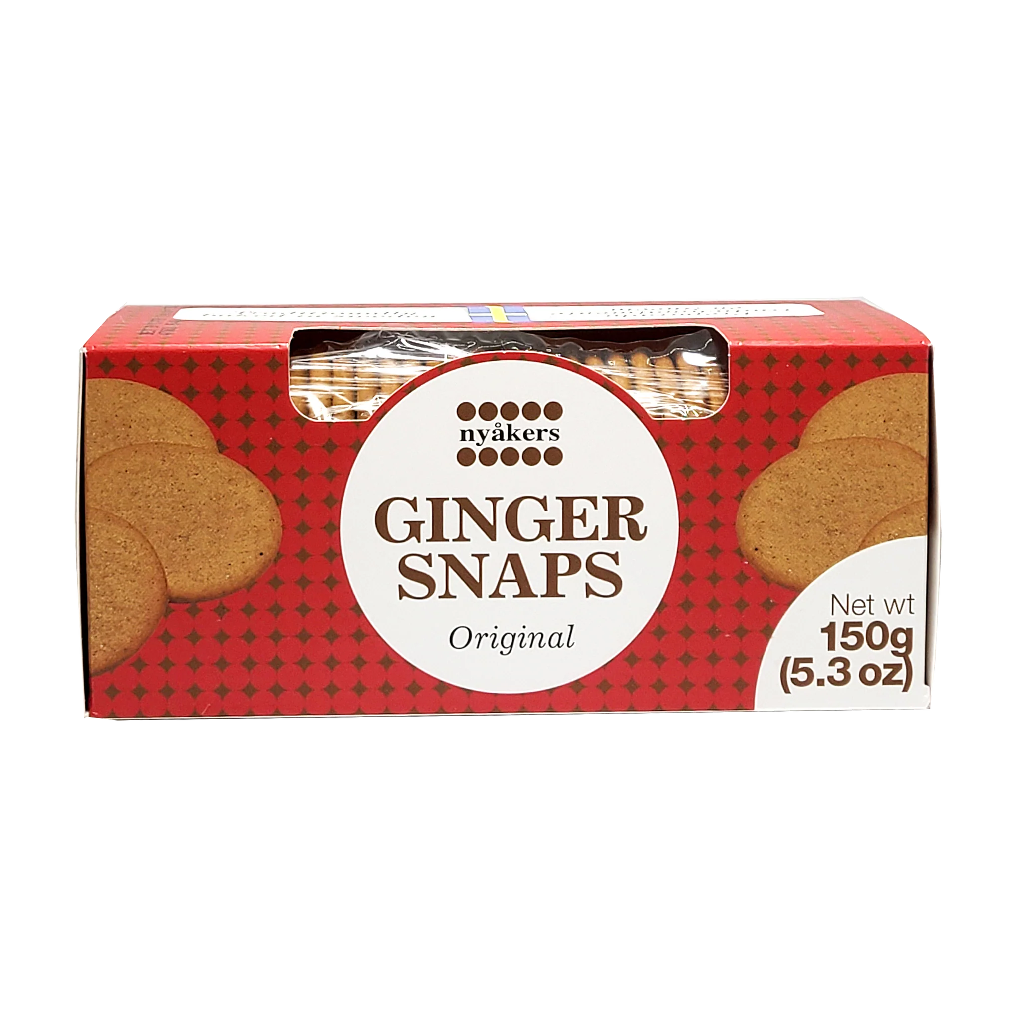 Ginger Slaps Nyakers Original Ginger Snaps, 5.3oz – Cook Swedish
