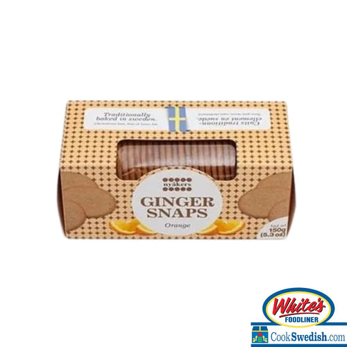 Nyakers Orange Ginger Snaps, 5.3oz