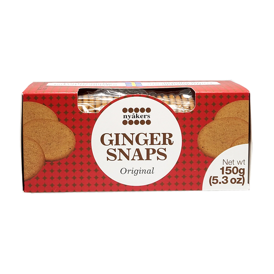 Nyakers Original Ginger Snaps, 5.3oz
