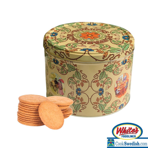 Nyakers Original Pepparkakor Botanical Mailing Tin, 26.45oz