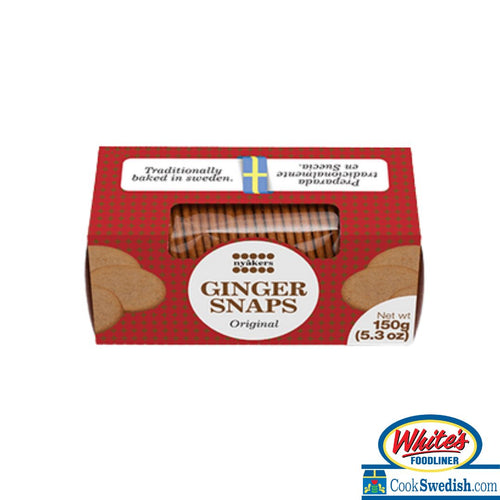 Nyakers Original Ginger Snaps, 5.3oz