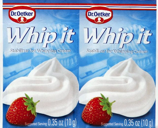 Dr. Oetker Whip It Whipped Cream Stabilizer – 0.33 oz